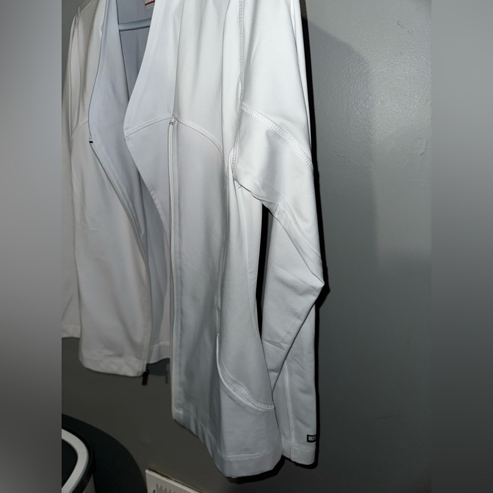 Grey's Anatomy White Zippered Medical Jacket